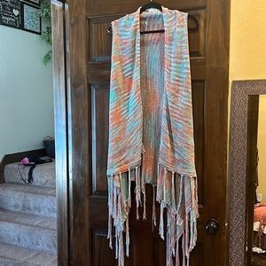 Colorful cardigan size large